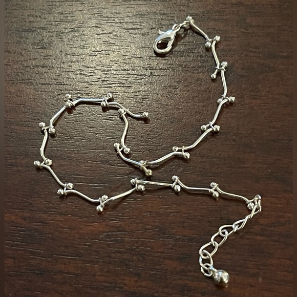 Silver plated 8 inch bracelet - Picture 3 of 8